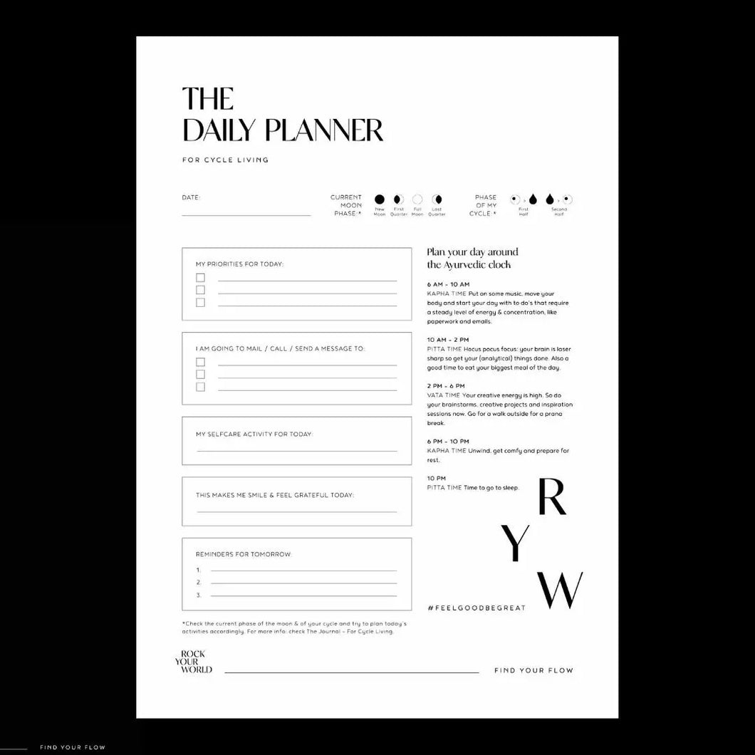 RYW - The daily planner for cycle living